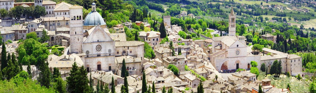 Veduta di Assisi